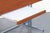Mid-Century Modern German Teak and Chrome Executive Desk For Sale - Image 12 of 15