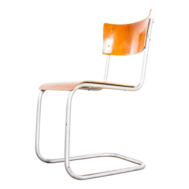 FN6 Cantilever Dining Chair by Mart Stam for Mücke Melder, 1950s For Sale