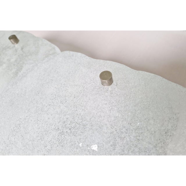 Frosted Glass Wall Sconces from Kalmar Francken KG, 1970s, Set of 2 For Sale - Image 4 of 13