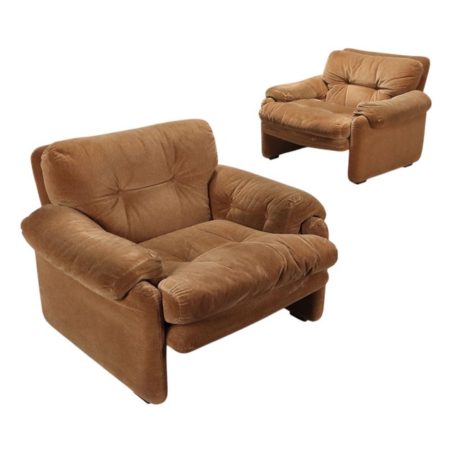 Vintage Coronado Lounge Chair by Afra & Tobia Scarpa For Sale