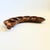 A large vintage carved monkey pod wood tray carved into the shape of a bean pod. Includes 6 divided compartments for...