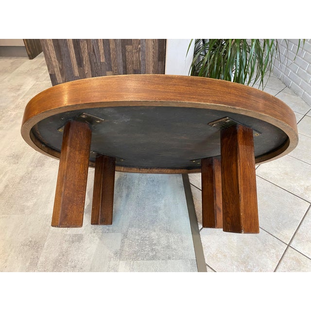 1960s Round Oval Ceramic Coffee Table by Barrois Vallauris, 1960s For Sale - Image 5 of 18