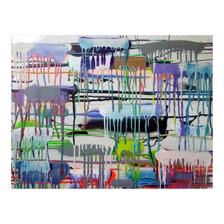 Gerard Pairé, 200913, 2020, Polymer & Spray Paint on Canvas For Sale