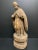 19th Century 19th Century Carved Wood Religious Sculpture of Saint Augustine For Sale - Image 5 of 9