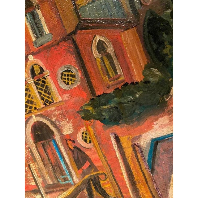 Roberto Gherardi, Venise, 1980s, Oil For Sale - Image 9 of 10