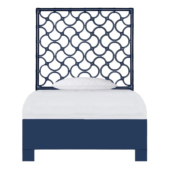 Mar Standard Bed Twin Extra Long, Navy Blue For Sale