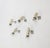 Silver Vintage Model 36 Wall Lamps by Gino Sarfatti for Arteluce, 1950s, Set of 5 For Sale - Image 8 of 8