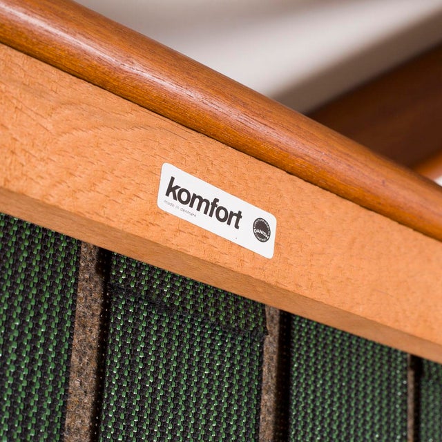 Teak Easy Chairs by Arne Wahl Iversen for Komfort, Denmark, 1960s, Set of 2 For Sale - Image 17 of 18
