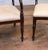 Hollywood Regency Regency Mahogany Armchair and Side Chair, Set of 2 For Sale - Image 3 of 5