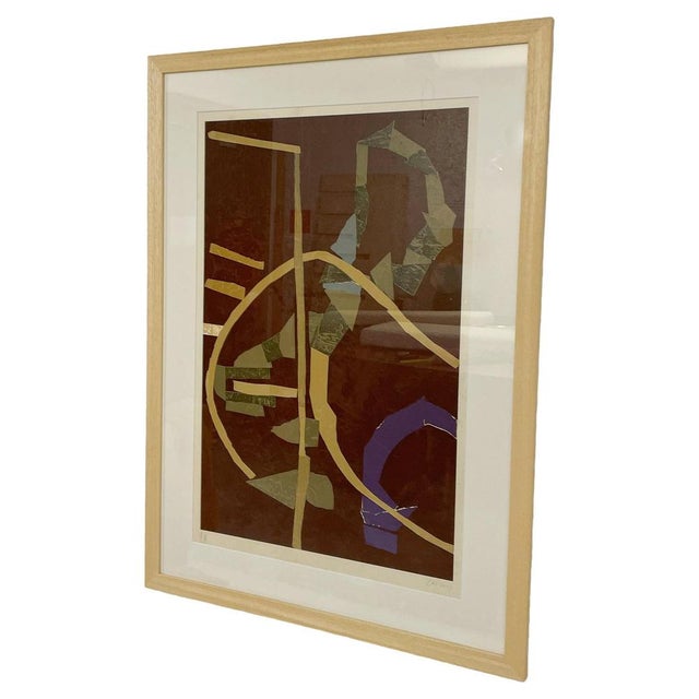André Lanskoy, Composition, 1970s, Lithograph, Framed For Sale - Image 6 of 6