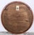 Brown Large Round Harrison & Gil Dauphine Beveled Mirror For Sale - Image 8 of 10