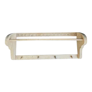 1980s English Pine Coat or Hat Rack