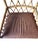 Vintage Palecek High Back Arm Chairs With Leather Seats, a Pair For Sale - Image 10 of 16