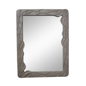 Mid-Century Art Nouveau Style Painted Mirror