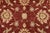Ziegler Rug 8'11'' X 11'9'' Red Wool Traditional Hand-Knotted Oriental Carpet For Sale In Philadelphia - Image 6 of 15