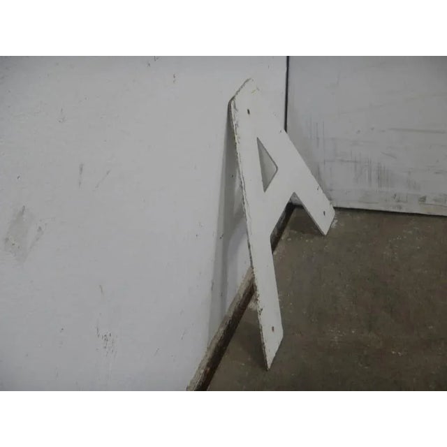 1950s Vintage Iron Letter, 1950s For Sale - Image 5 of 8