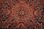 Heriz Rug 8’4” X 12′ Red Wool Vintage Tribal Hand-Knotted Oriental Carpet For Sale In Philadelphia - Image 6 of 15