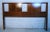 Mid-century modern Full size headboard featured in rich wood grain, this headboard would make a great addition to any...