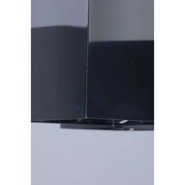 Steel Ceiling Lamp in the Style of Poliarte, 1970s For Sale - Image 12 of 18