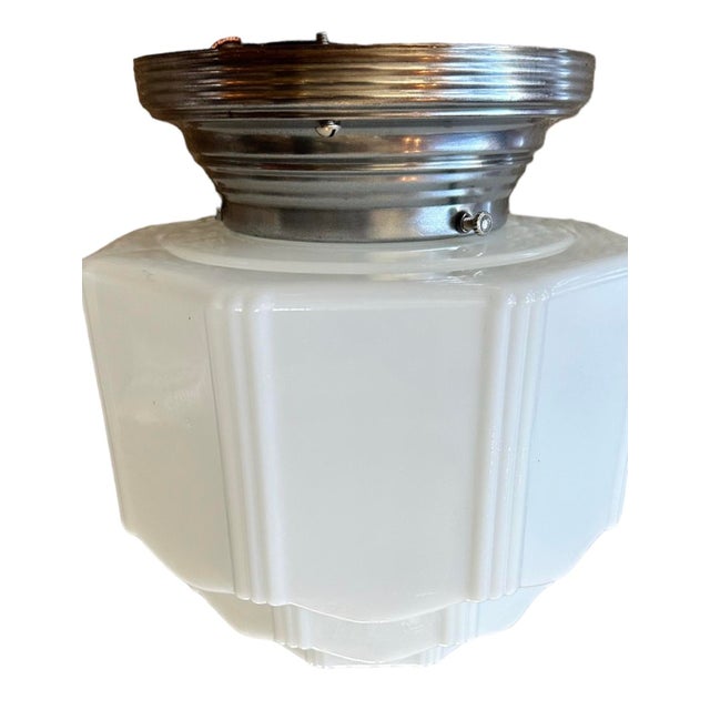 Not much to say except this is the perfect fixture for you! Any location, any architecture! This striking art deco tiered...