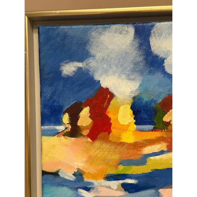 Anita Fröding, The Wandering Poet, 1950s, Oil Painting on Canvas, Framed For Sale - Image 17 of 18