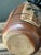 Sand Vintage Handcrafted Ceramic Vase With Abstract Motif For Sale - Image 8 of 12