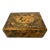 Vintage Hand-Crafted Wooden Box With a Pair of Scotties and Beautiful Parquet Designs From England - Circa 1940 For Sale