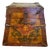 Antique Tibetan Hand-Painted Wooden Longevity Box With Original Iron Hardware For Sale