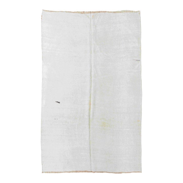 Vintage Hemp Modern Kilim Rug - 6`0" X 9`2" For Sale