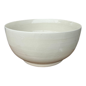 White Porcelain Ceramic Centerpiece Bowl