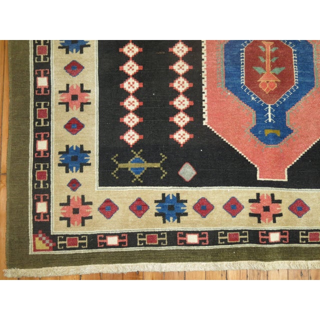 Traditional Vintage Anatolian Carpet For Sale - Image 3 of 6