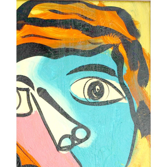 Peter Keil Late 20th Century Peter Keil Entitled Mick Jagger Pop Art Modern For Sale - Image 4 of 5