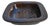 Mid-Century Modern Blue Stoneware Catchall by Einar Johansen, Søholm, Denmark, 1960s For Sale