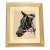 Contemporary Original Stephen Heigh Horse Portrait Painting “Derby Day” Vintage Frame Signed For Sale