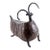 Rustic Bronze Sculpture "Dancing Sheep" 1992 by Jill Shwaiko For Sale