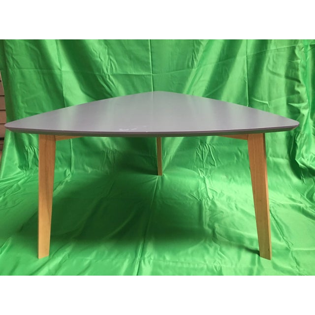 Wood Gray Coffee Table, 2000s For Sale - Image 7 of 11
