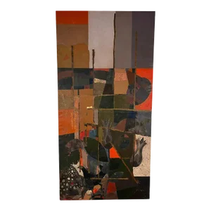 Large Mixed Media Oil on Canvas by Arnolkis Turro