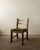 Brutalist Oak Razorback Dining Chairs with Green Velvet, 1970s, Set of 4 For Sale - Image 6 of 18