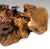 Mid 20th Century Large Burl Wood Candelabra Table Centerpiece / Candle Holder For Sale - Image 5 of 9