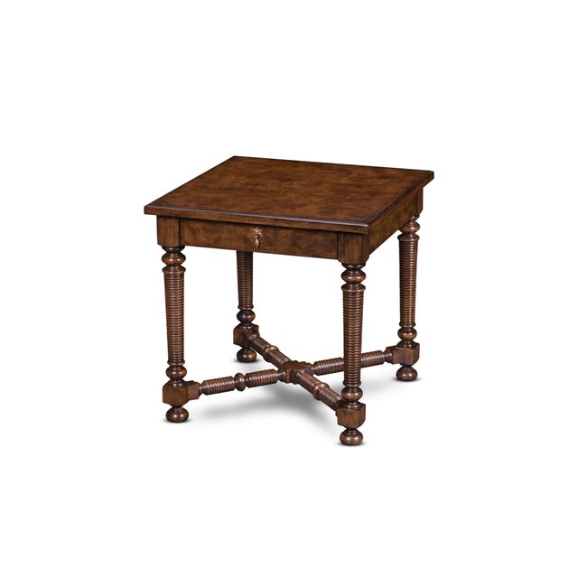 Wood Maitland-Smith Owen Side Table For Sale - Image 7 of 7
