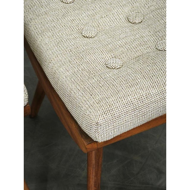 Wood Mid-Century Modern Beech Stools, Czechoslovakia, 1960s, Set of 2 For Sale - Image 7 of 13