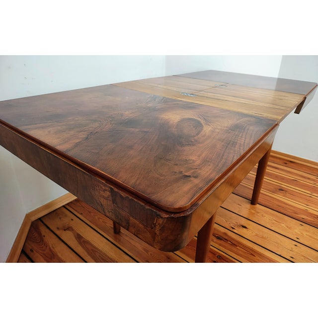 Mid-Century Modern Czech Dining Table by Jindřich Halabala for Up Races, 1950s For Sale - Image 15 of 18