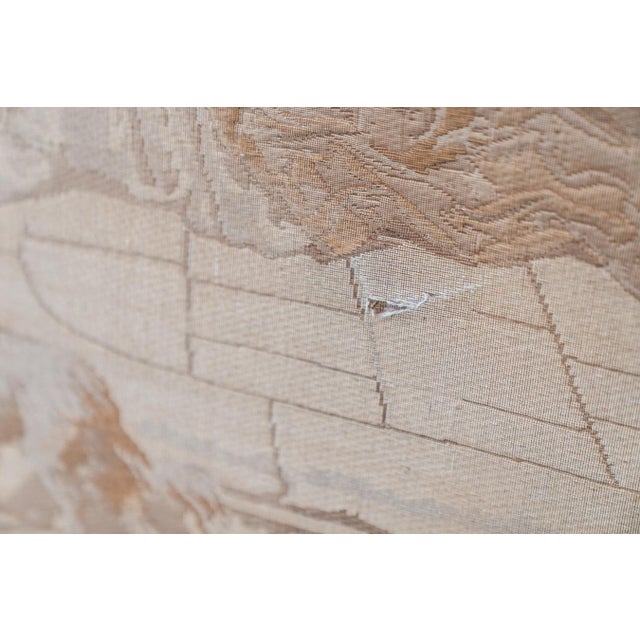 Textile Tapestry with Venice Representation, 1950s For Sale - Image 7 of 18