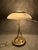 Metal Italian Modern Gilt Table Lamp with Dimmer, 2000s For Sale - Image 7 of 17