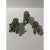 Tuscan Set of 3 Pewter Bears by Cipolla Pewter, Made in Italy From Gorsuch in Aspen For Sale - Image 3 of 10