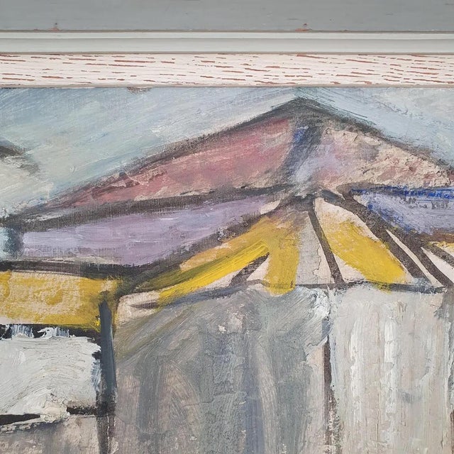 2000 - 2009 Sixten Wahlgren, The Fortress in Tordera, 1950s, Oil on Panel For Sale - Image 5 of 18