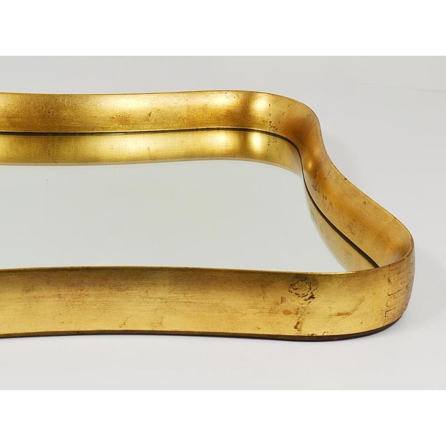 1940s Austrian Gilt Wood Mirror by Max Welz Vienna, 1940s For Sale - Image 5 of 18