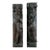 Italian Baroque Walnut Figural Furniture Carvings - A Pair For Sale