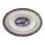 1850s Century Elsmore & Forster Vaquero Ironstone 18.5" Oval Serving Plater For Sale