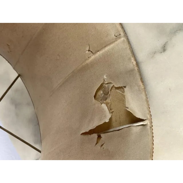 Vintage Italian Bedside Table Lamps in Bronze, 1940s, Set of 2 For Sale - Image 9 of 12